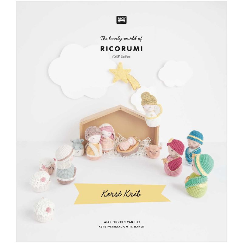 Rico Design Ricorumi Kerst Krib patronenboek