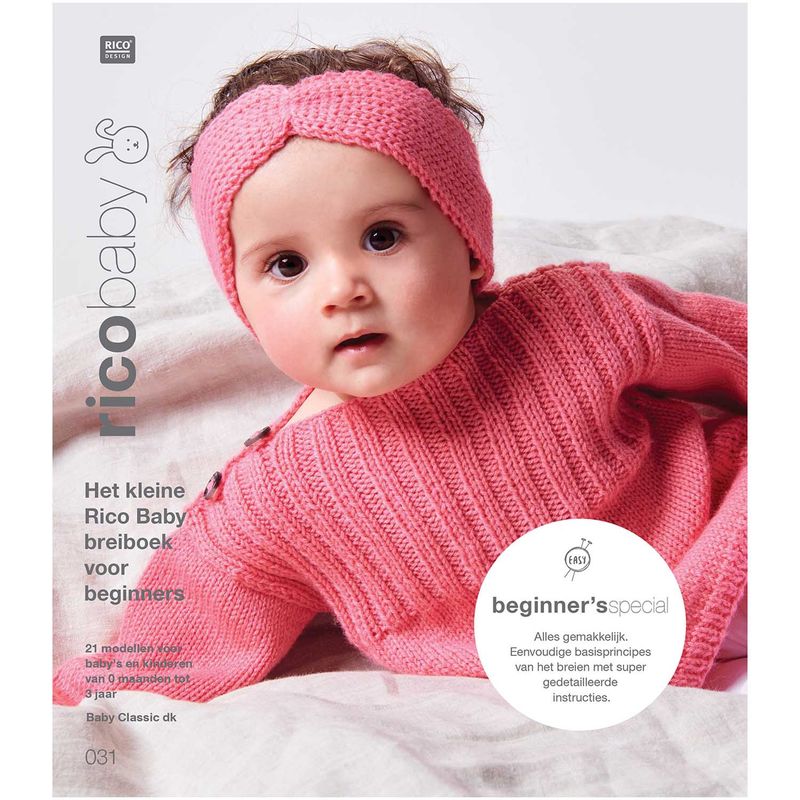 Rico Design Baby 31 Baby Classic patronenboek voor beginners