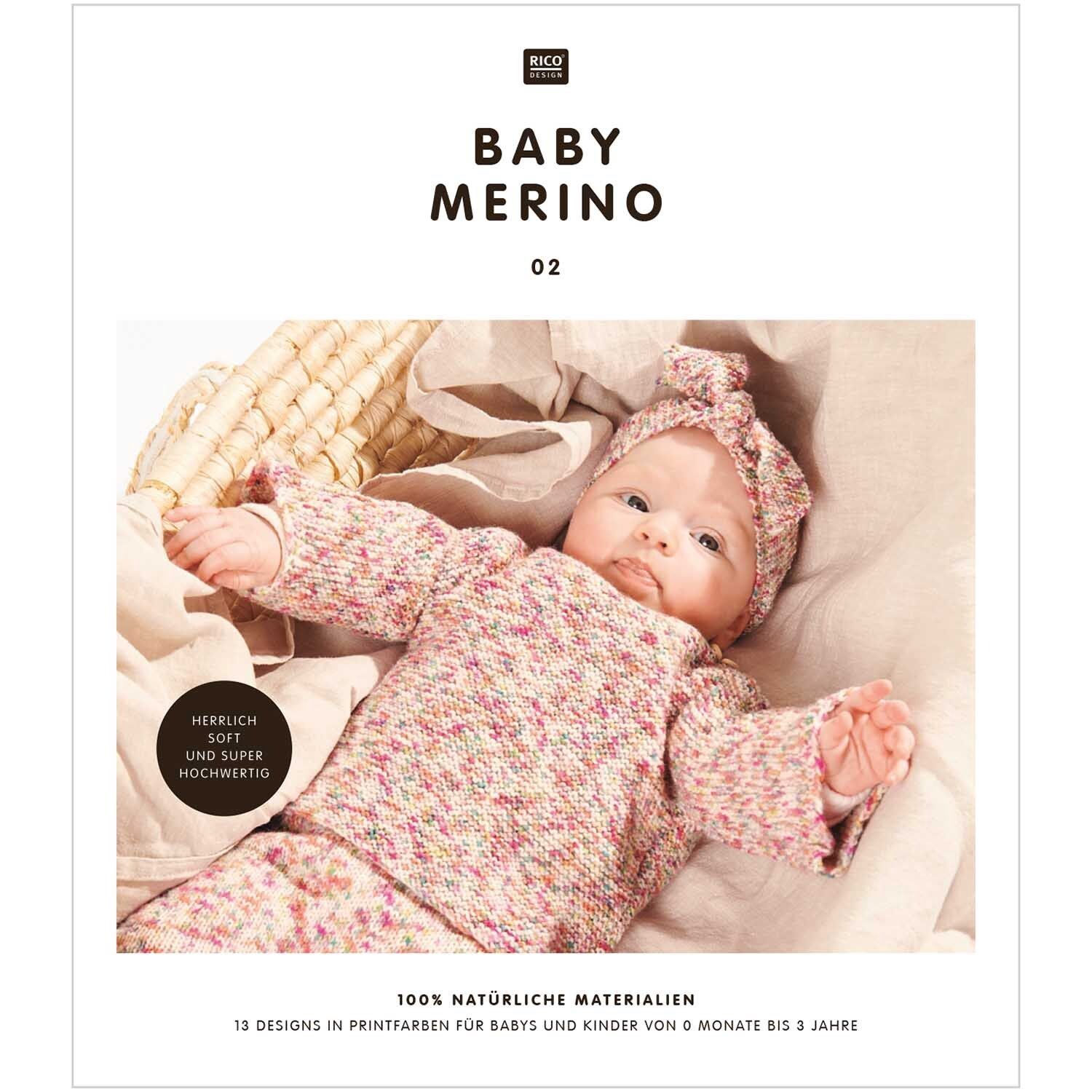 Rico Design Baby Merino 02 patronenboek