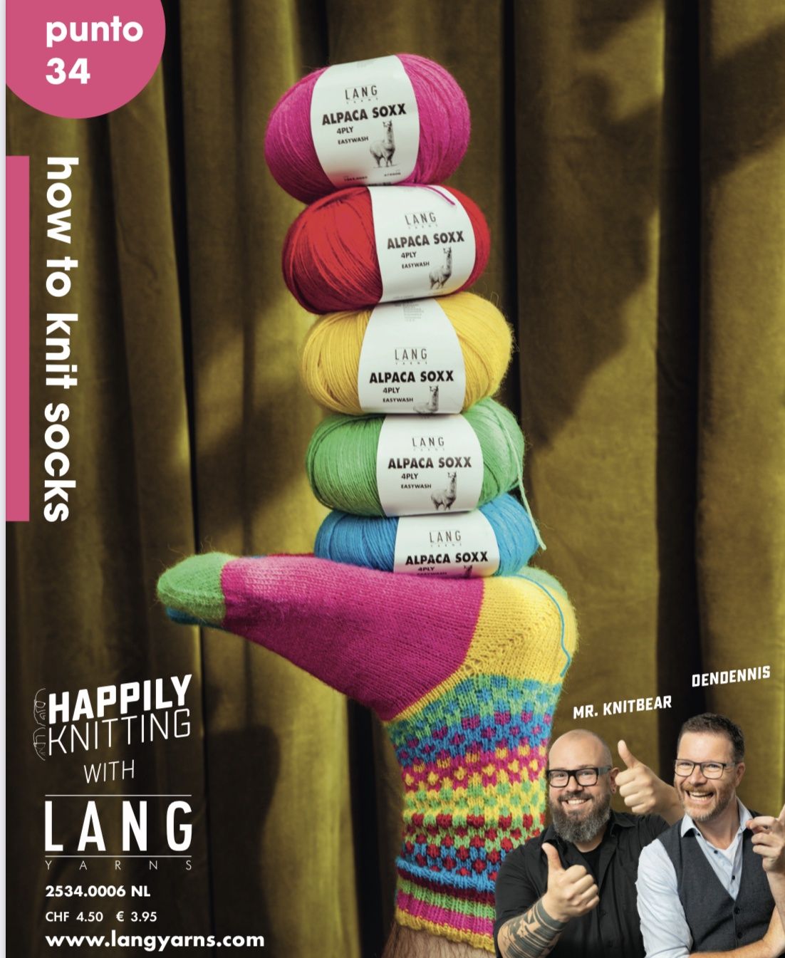 Punto 34 How to knit socks