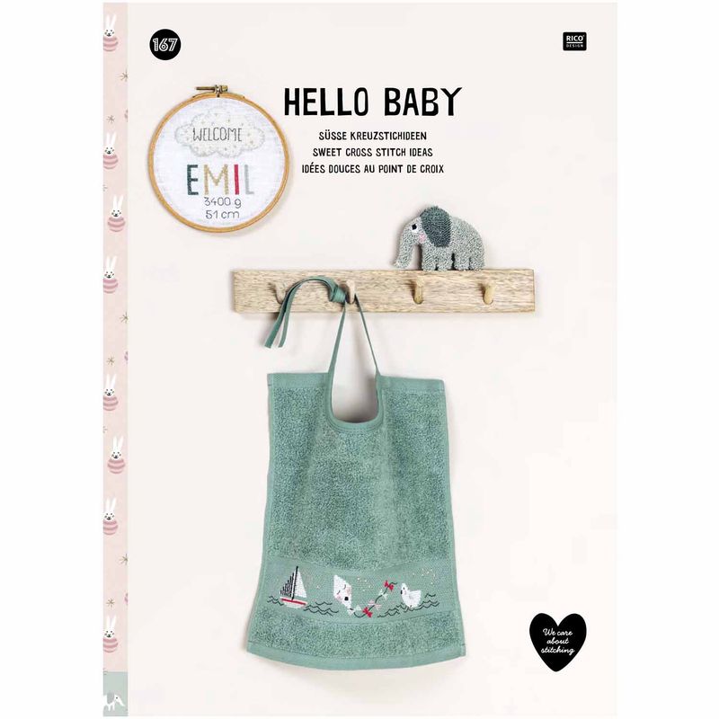 Rico Borduurboek Hello Baby nr. 167