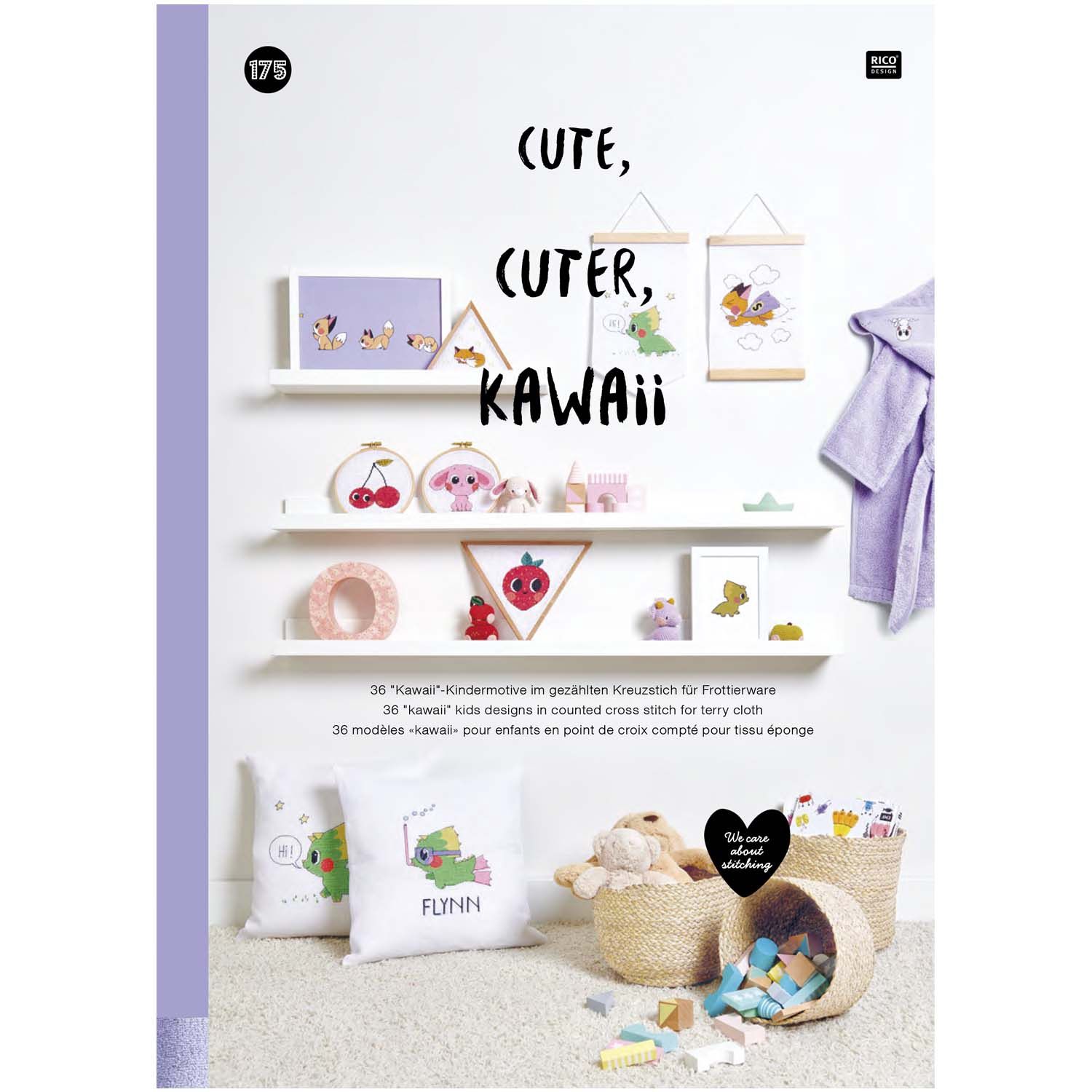 Rico Borduurboek Cute, cuter, Kawaii