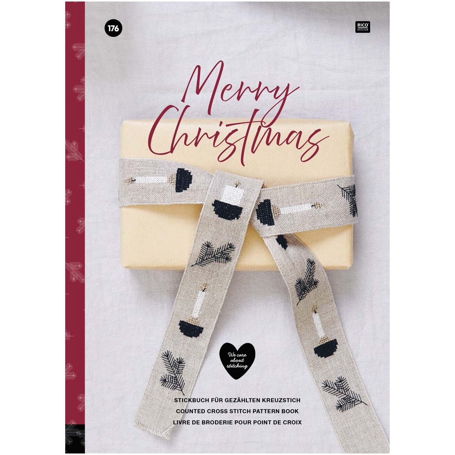Rico Design Borduurpatronenboek Merry Christmas