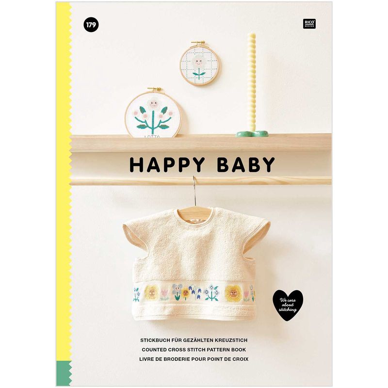 Rico Borduurboek 179 Happy Baby