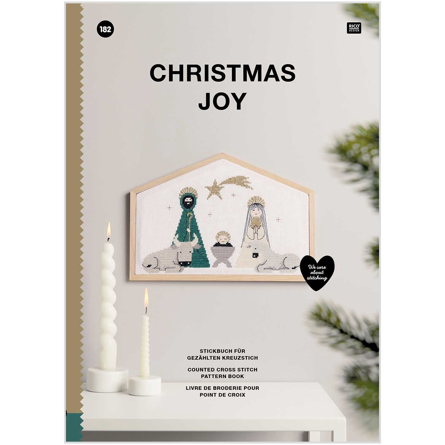 Rico Borduurboek 182 Christmas Joy