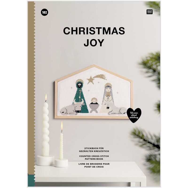 Rico Borduurboek 182 Christmas Joy