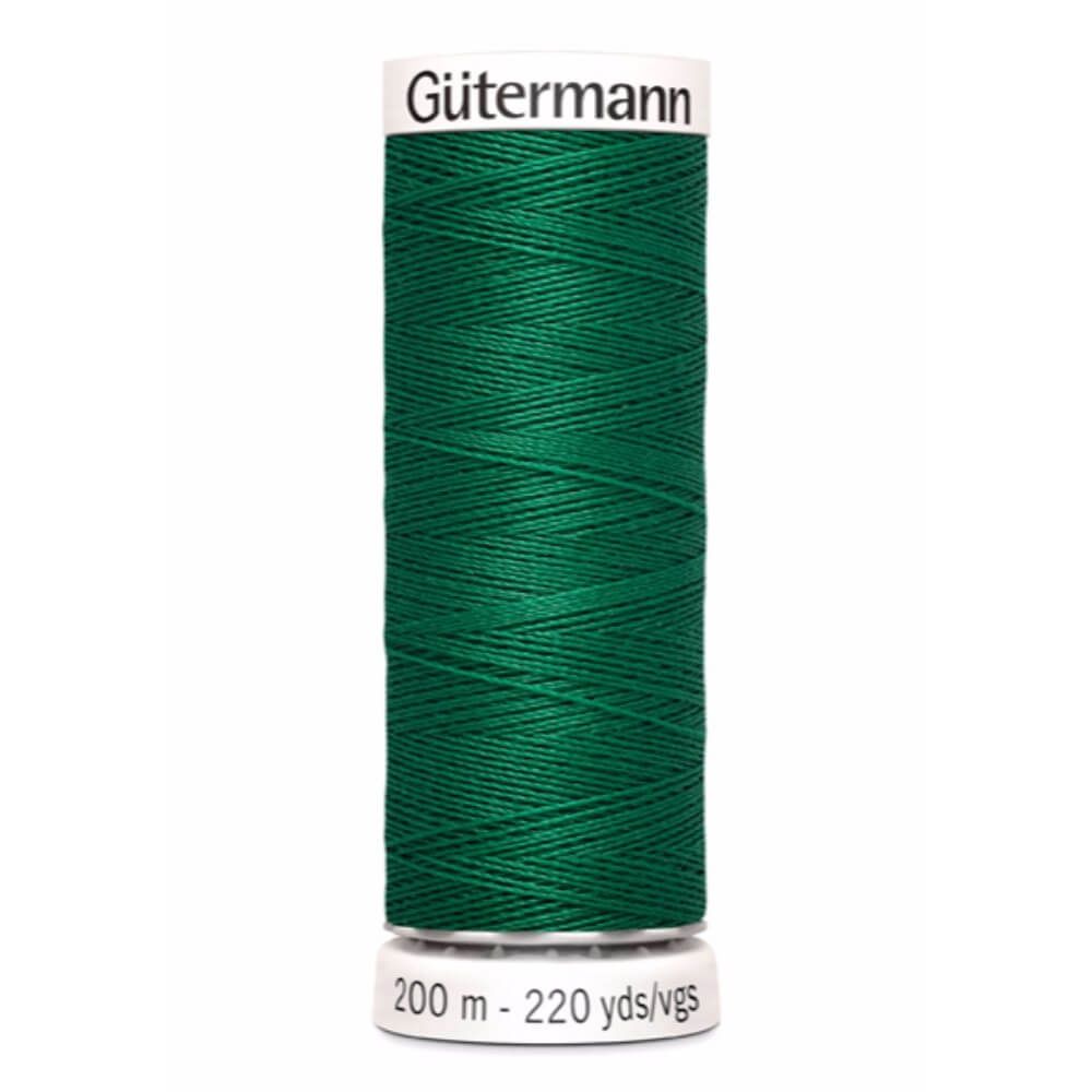 Gütermann Allesnaai garen 200 meter Polyester kleurtinten zwart, blauw, groen, grijs, Kleur: 402