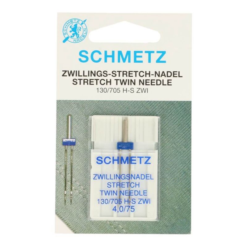 Schmetz Tweeling 1 naald 4.0-80