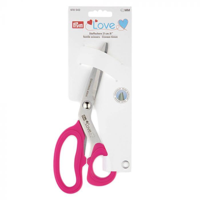 Prym Love Stofschaar 21 cm fuchsia