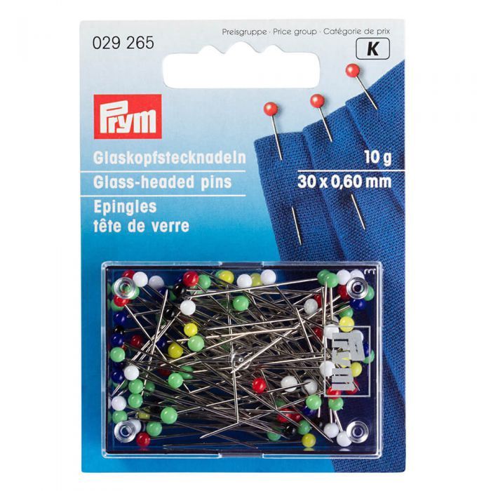 Prym Glaskopspelden 30 x 0.60mm