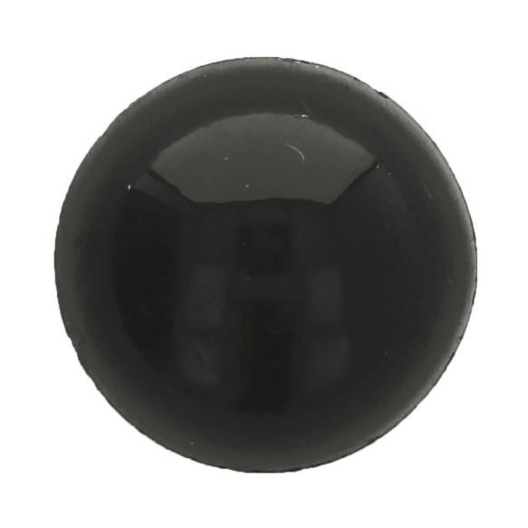 Dierenogen zwart rond 8mm