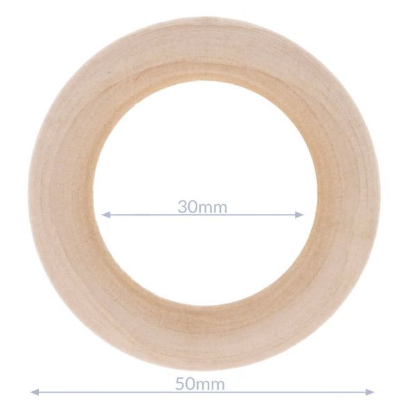 Houten Ring Buitenmaat 5cm