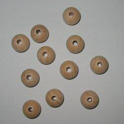 Houten kraal 18mm