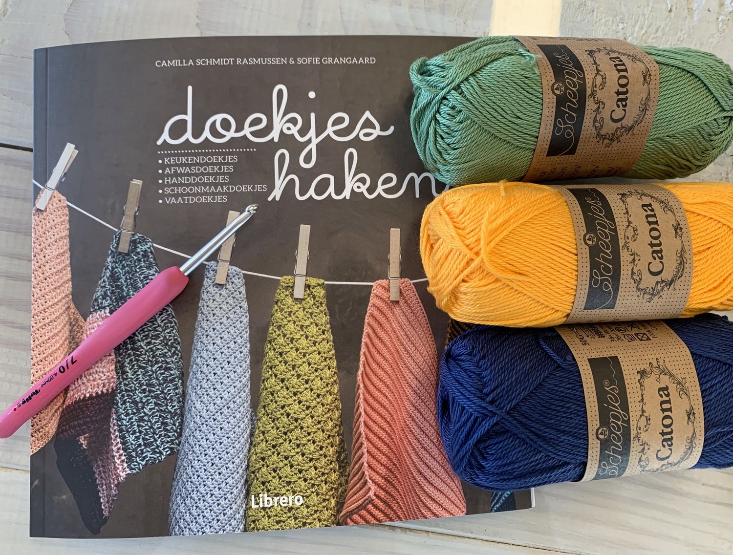 Workshop &quot;leren haken&quot; 10 april  vanaf 10:00