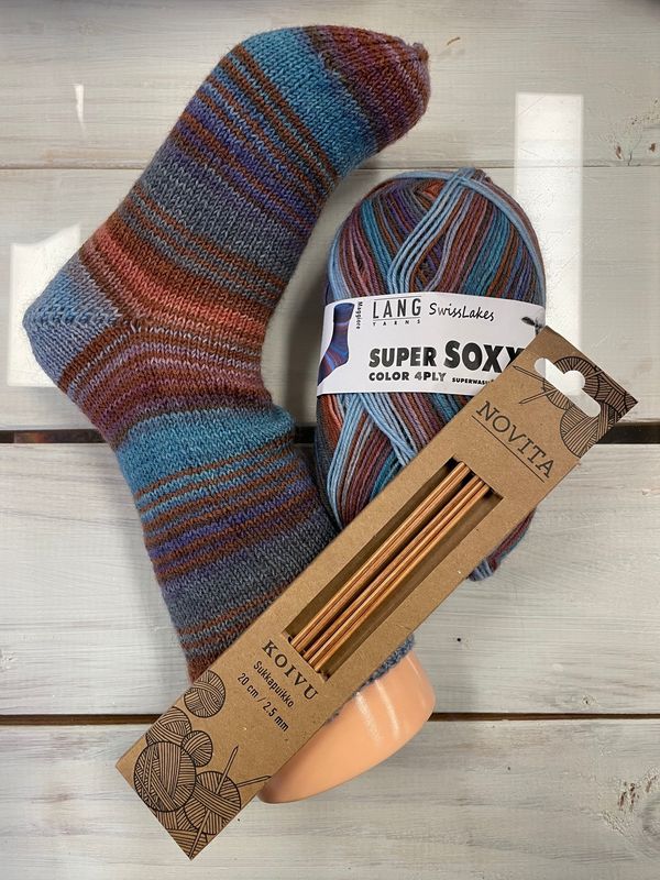 Workshop "sokken breien" 14 en 28 februari en 7 maart  van 10:30 -12:30