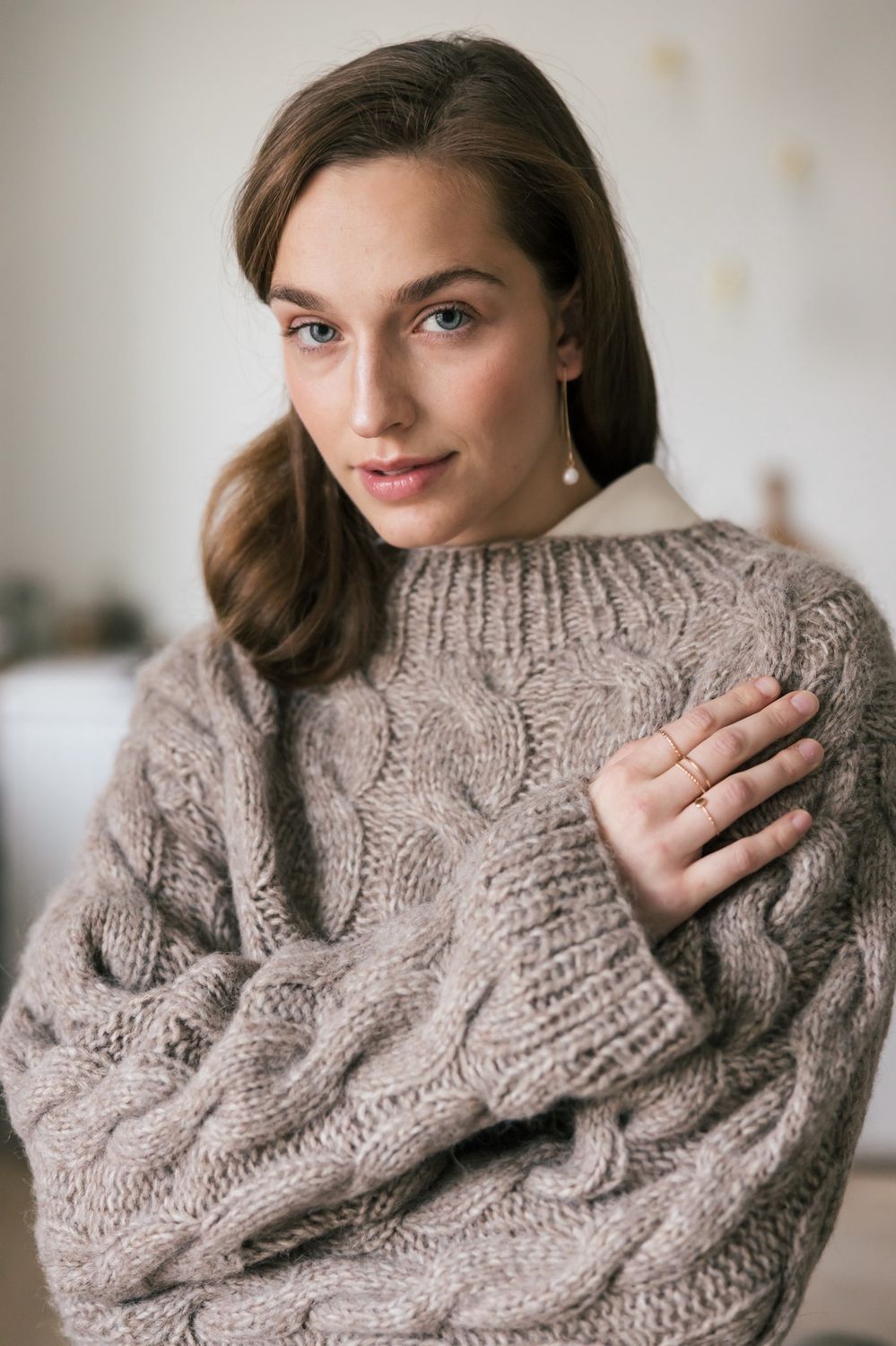 Novita Halaus kabeltrui, Maat: XS/S, Kleur: 6011