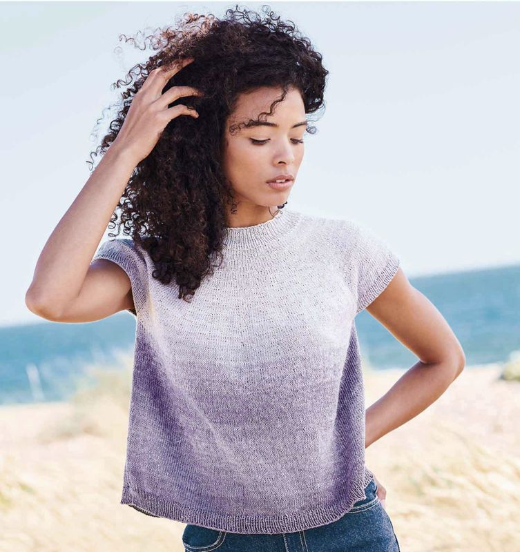 Rico Zomershirt Creative Cotton Dégradé Lucky 8