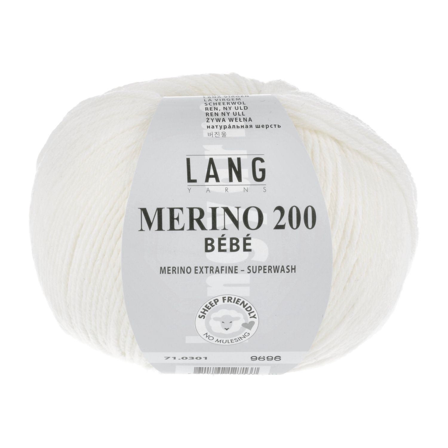 Lang Yarns Merino 200 Bébé, Kleur: 301