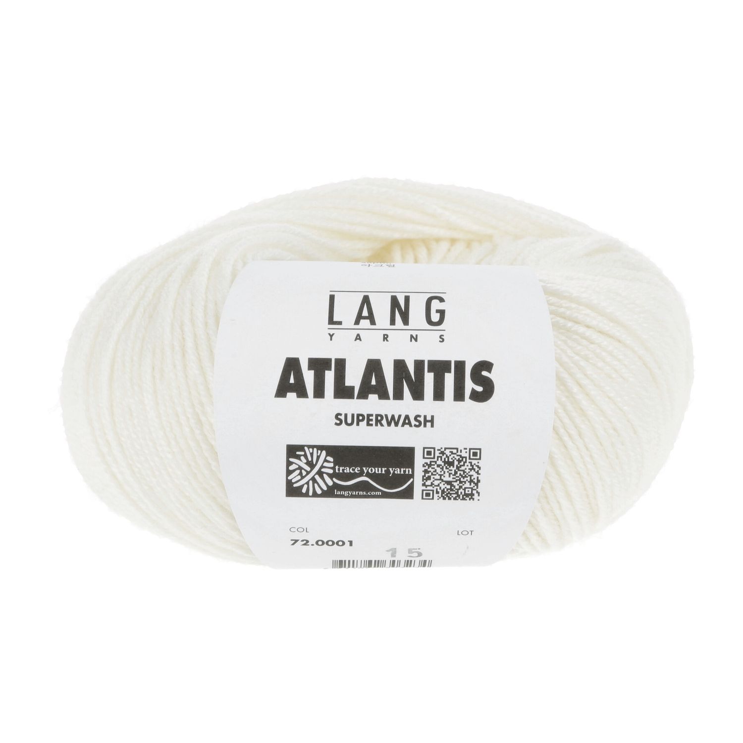 Lang Yarns Atlantis, Kleur: 001