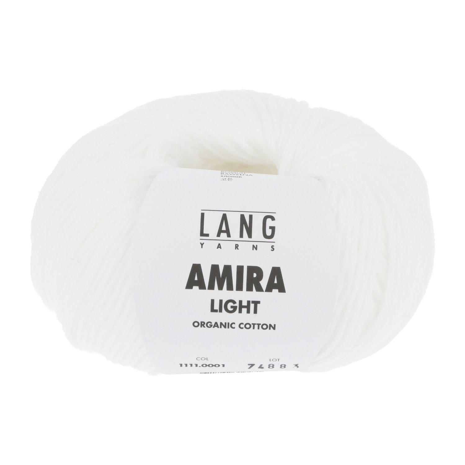Lang Yarns Amira Light, Kleur: 001
