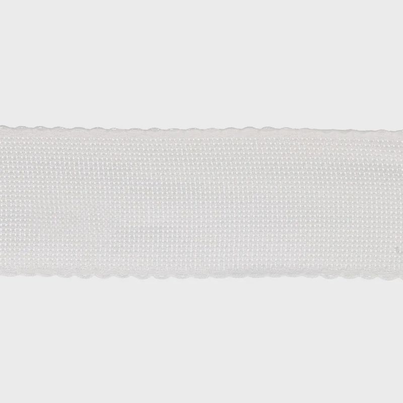Aida Borduurband 5 cm wit 5,5 kr/cm per 50 cm