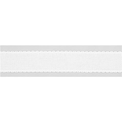 Aida borduurband 3 cm 5,5kr/cm wit per 50cm