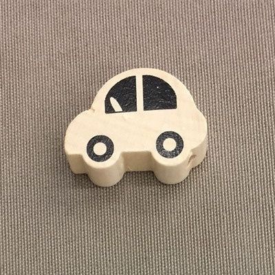 Houten auto 30mm naturel