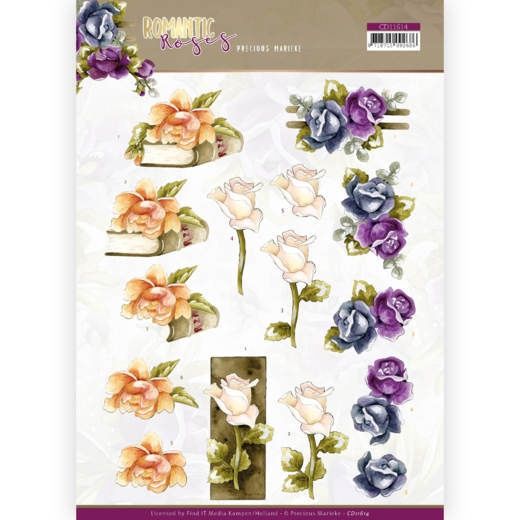 Precious Marieke 3D knipvel Romantic Roses
