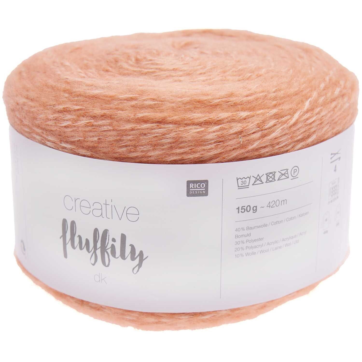 Rico Creative Fluffily DK, Kleur: 009 Zalm