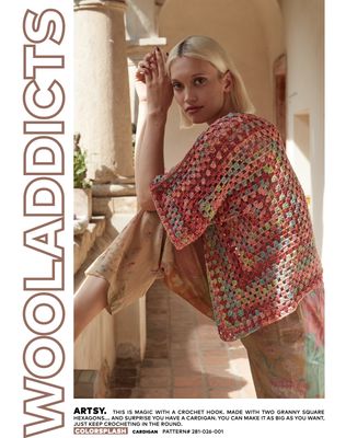 Wooladdicts Colorsplash Cardigan
