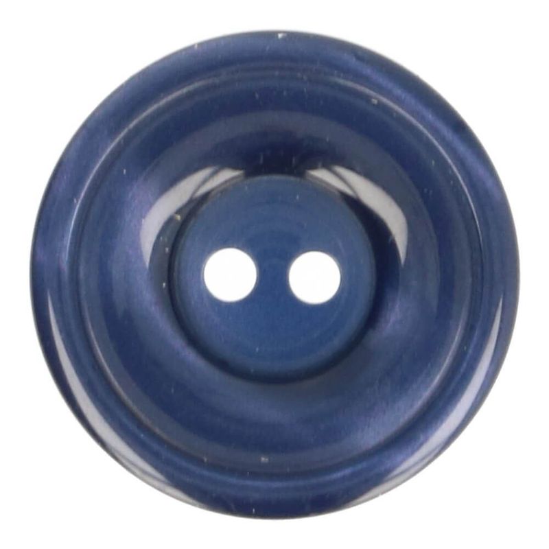 Bottoni Italiani knoop - 15mm blauw