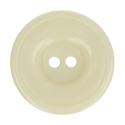 Bottoni Italiani knoop - 15mm creme