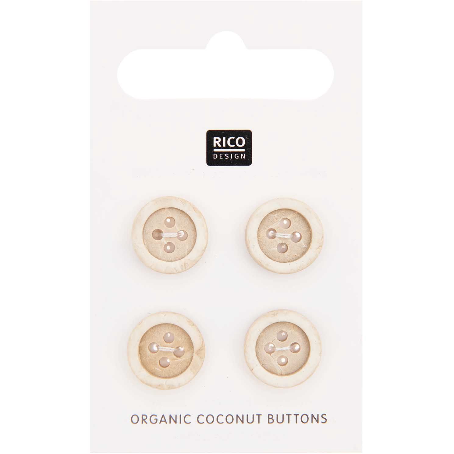 Rico Design Baby Merino Kokos knoopjes 12mm