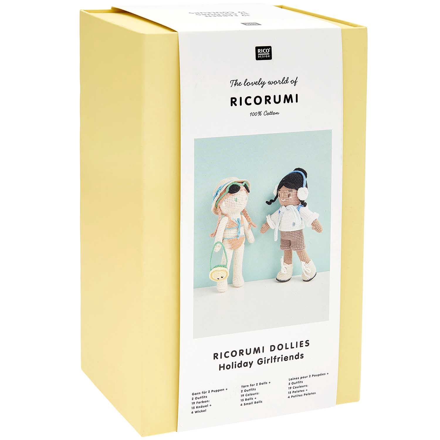 Rico Dollies Set Ricorumi Holiday Girlfriends