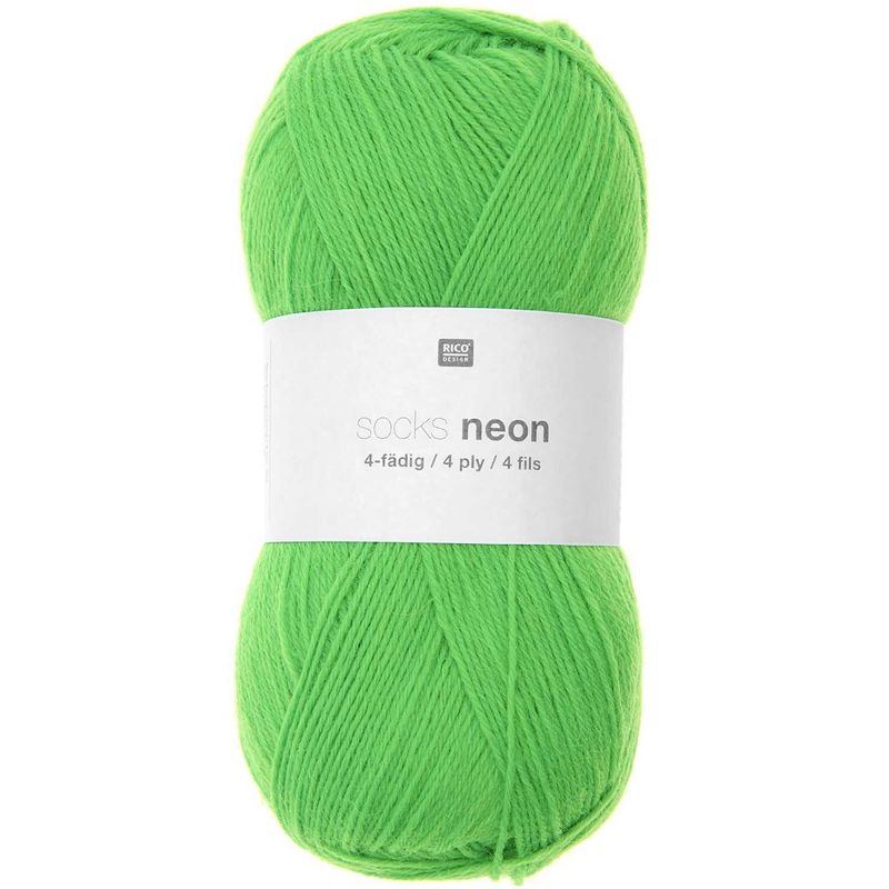 Rico Socks Neon  4 ply 100 gram