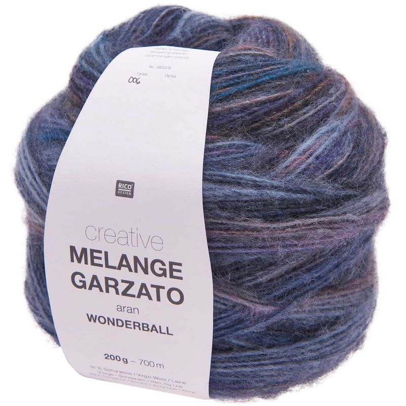 Rico Creative Melange Garzato Aran Wonderball