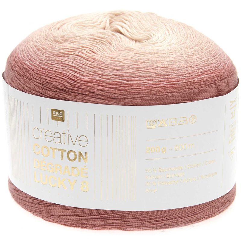 Rico Creative Cotton Dégradé Lucky 8