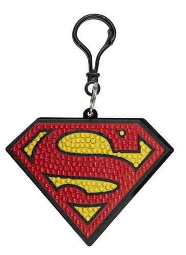Crystal Art Sleutelhanger Warner Brothers Superman