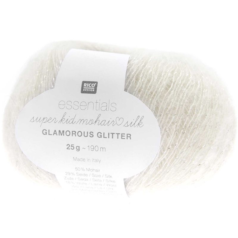 Rico Essentials Super Kid Mohair Loves Silk Glamorous Glitter