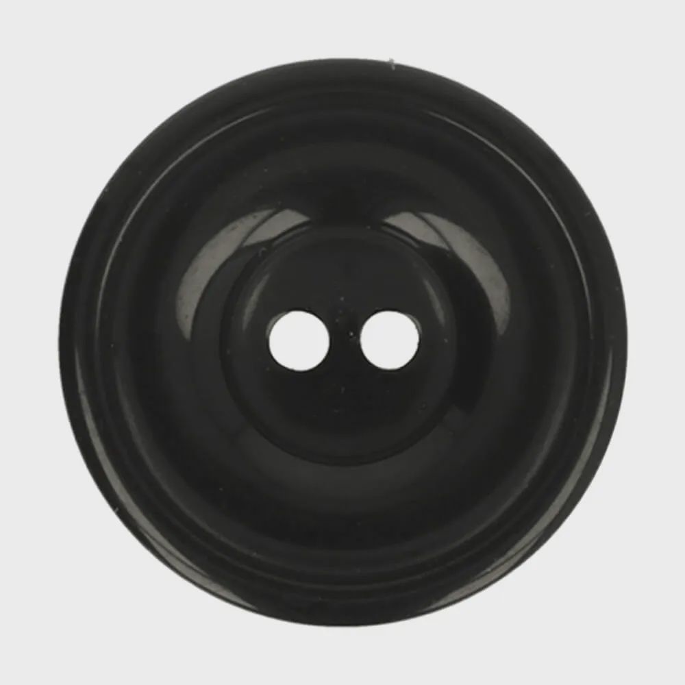 Bottoni Italiani knoop - 12,5mm Zwart