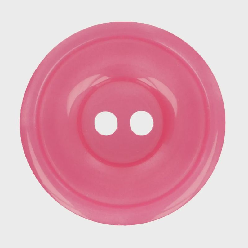 Bottoni Italiani knoop - 15mm 786 Roze