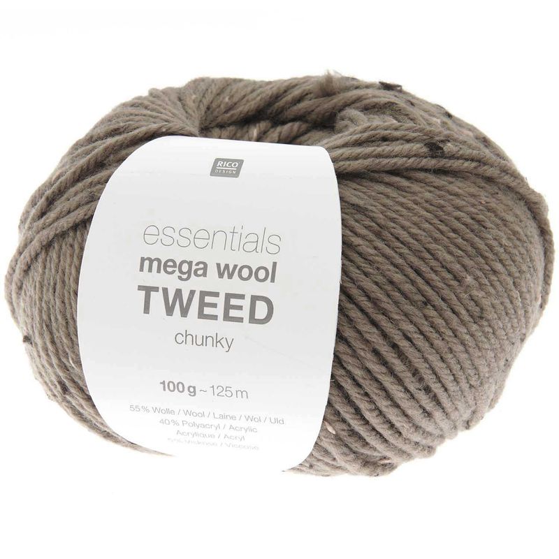 Rico Design Essentials Mega Wool Tweed chunky