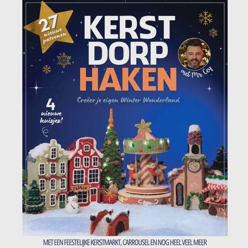 Kerstdorp haken Creëer je eigen winter wonder land - Mr. Cey