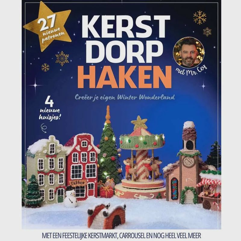 Kerstdorp haken Creëer je eigen winter wonder land - Mr. Cey