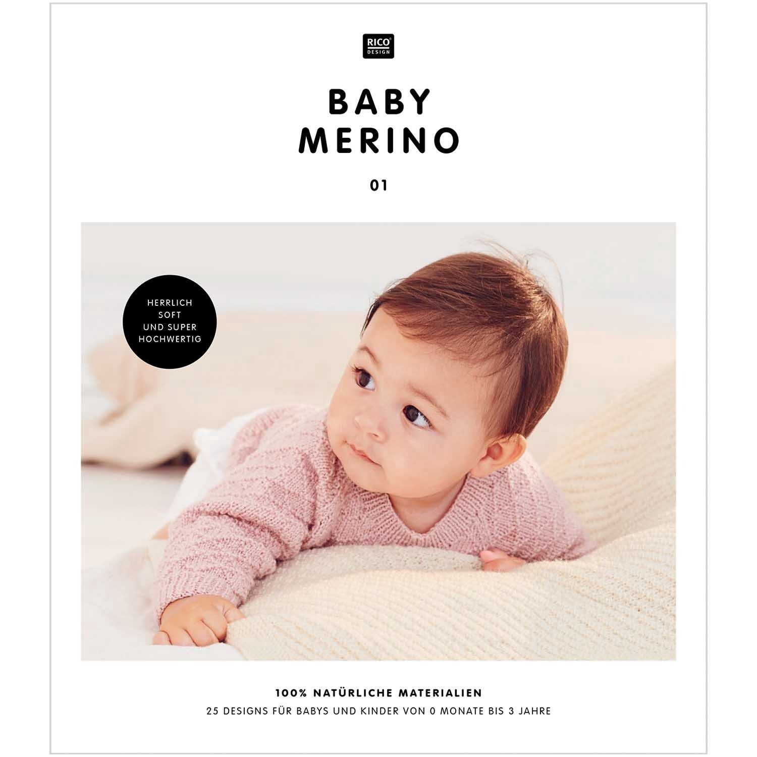 Rico Design Baby Merino 01 patronenboek