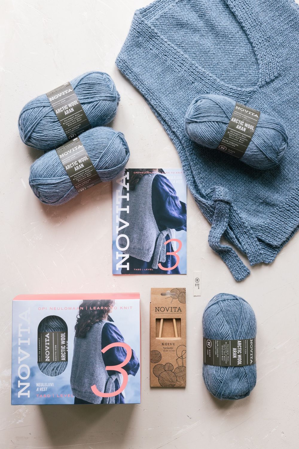 Novita beginners breipakket Level 3 “ Spencer”