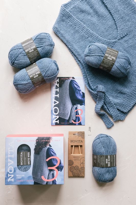 Novita beginners breipakket Level 3 “ Spencer”