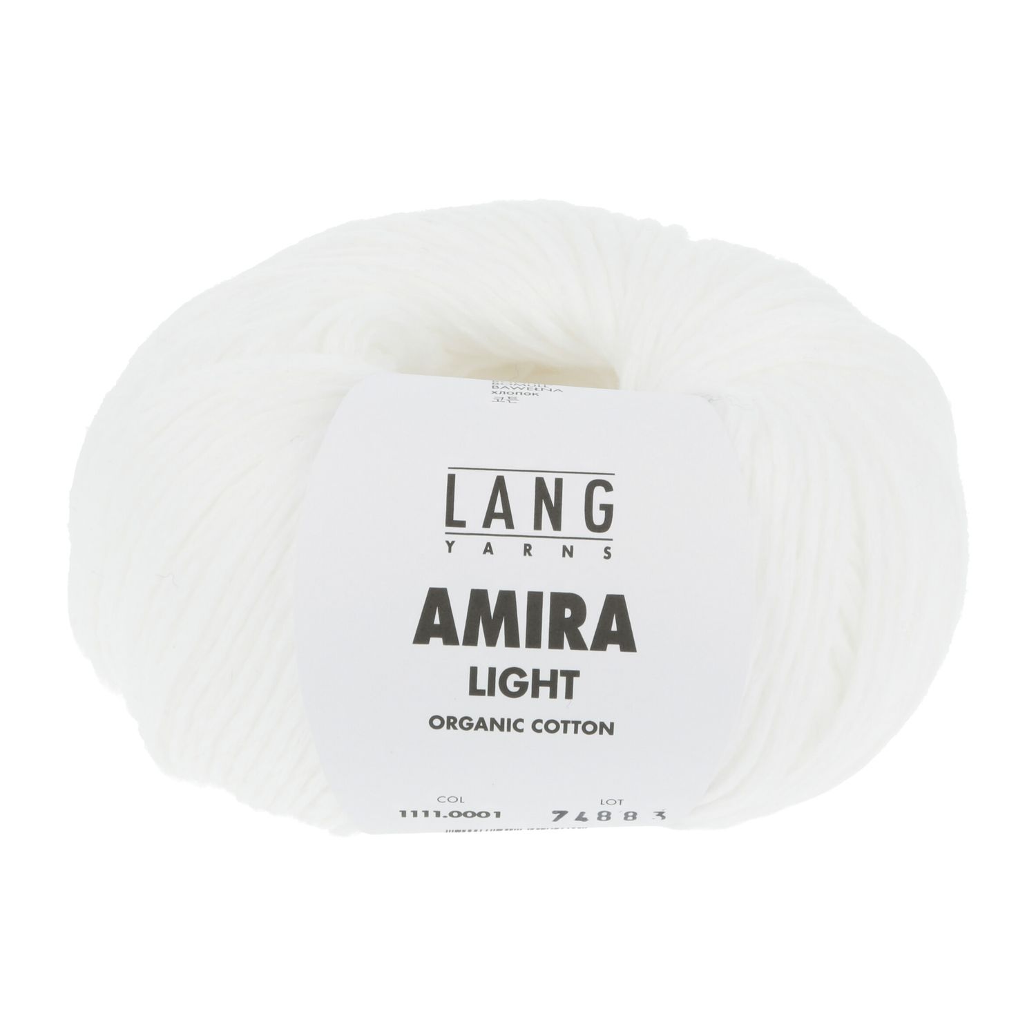 Lang Yarns Amira Light, Kleur: 001