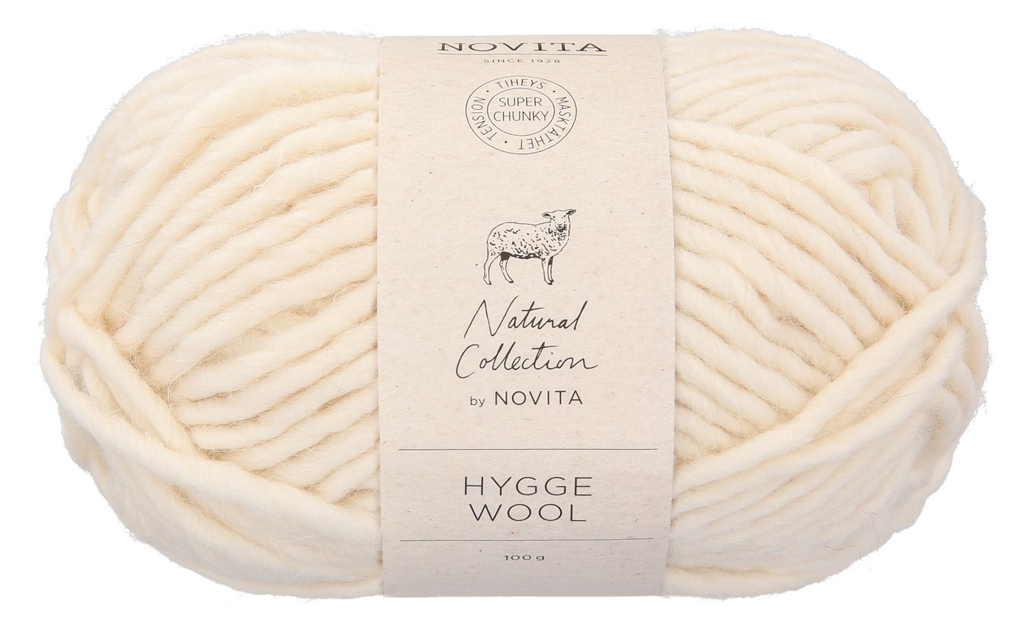 Novita Hygge Wool, Kleur: 010