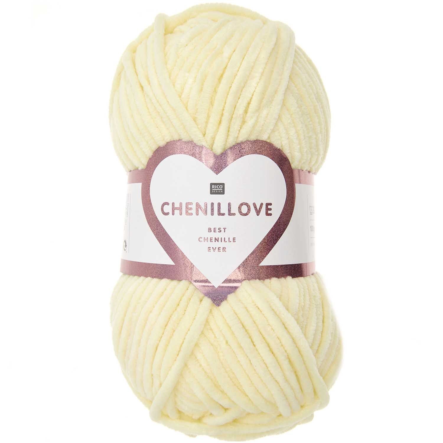 Rico Creative Chenillove, Kleur: vanille 003